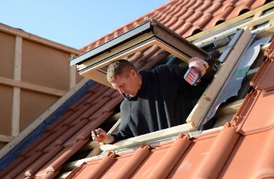 Pose de fenêtres de toit Velux au Fréty